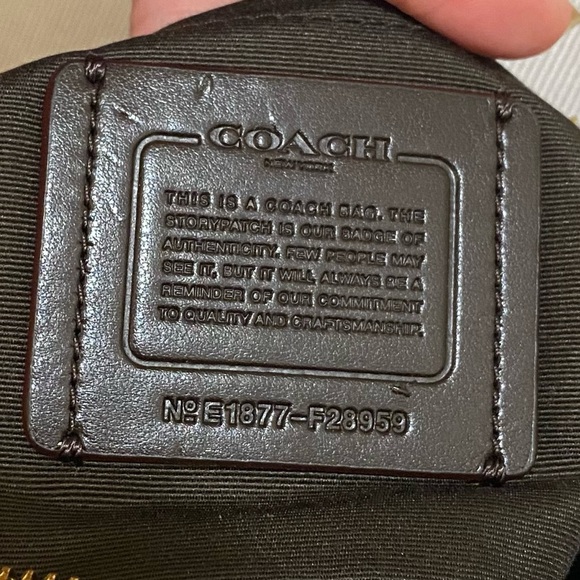 NWT Coach 2018 Isla Signature Jacquard Crossbody - Picture 10 of 11